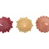 CANDLE FROSTY X-MAS TREE AUTUMN SPICES 8X16CM ASS