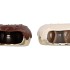 CANDY DONUT CHOCO/WHITE VASE ASS 16X8X15CM NM