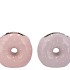 CANDY DONUT PINK/LILA VASE ASS 11X6X11CM NM