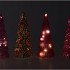 TWINKLE FUCHSIA MIX GLASS TREE LIGHTS ASS 9X22CM NM