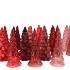 TWINKLE RED MIX GLASS TREE LIGHTS ASS 9X22CM NM