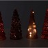 TWINKLE RED MIX GLASS TREE LIGHTS ASS 9X22CM NM