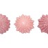 CANDLE FROSTY X-MAS TREE SWEETS PINK MIX 9X20CM ASS NM