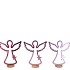 COSMO SWEETS LILA MIX ANGEL ON FOOT ASS 15X6X18CM