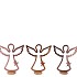 COSMO COPPER MIX ANGEL ON FOOT ASS 15X6X18CM