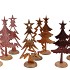 COSMO COPPER MIX XMAS TREES ON FOOT ASS 13X8X29CM