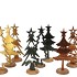 COSMO AUTUMN MIX XMAS TREES ON FOOT ASS 10X7X24CM