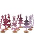 COSMO SWEETS LILA MIX XMAS TREES ON FOOT ASS 8X6X18CM