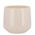 CERAMIC BEIGE STONE POT BERLIN 16X14,5CM