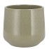 CERAMIC KIWI STONE POT BERLIN 18X15,5CM