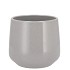 CERAMIC GREY STONE POT BERLIN 13X11,5CM