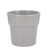 CERAMIC GREY STONE POT ORCHID EDGE 13CM