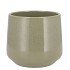 CERAMIC KIWI STONE POT BERLIN 16X14,5CM