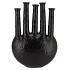 INGA JAHRA BLACK VASE OVAL TUBE 34X15X47CM NM