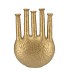 INGA JAHRA GOLD VASE OVAL TUBE 28X12X39CM NM