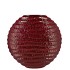 INGA JADA PURPLE OVAL VASE ACTIVE GLAZE WAVE 23X10X22CM NM