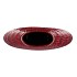 INGA JADA PURPLE OVAL VASE ACTIVE GLAZE WAVE 23X10X22CM NM