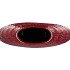 INGA JADA PURPLE OVAL VASE ACTIVE GLAZE WAVE 31X12X30CM NM