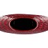 INGA JADA PURPLE OVAL VASE ACTIVE GLAZE WAVE 41X14X39CM NM