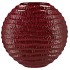 INGA JADA PURPLE OVAL VASE ACTIVE GLAZE WAVE 51X17X50CM NM