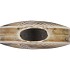 INGA LEAF GREEN VASE ROUND ACTIVE GLAZE 33X12X31CM NM