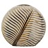 INGA LEAF GREEN VASE ROUND ACTIVE GLAZE 42X15X39CM NM