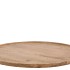 MUMBAI MANGO WOODEN TRAY ROUND SMALL EDGE 44X44X2CM NM