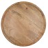 MUMBAI MANGO WOODEN TRAY ROUND SMALL EDGE 44X44X2CM NM