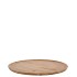 MUMBAI MANGO WOODEN TRAY ROUND SMALL EDGE 23X23X2CM NM