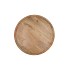 MUMBAI MANGO WOODEN TRAY ROUND SMALL EDGE 23X23X2CM NM