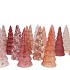 TWINKLE SWEETS PINK MIX GLASS TREE LIGHTS ASS 9X22CM NM