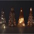 TWINKLE SWEETS PINK MIX GLASS TREE LIGHTS ASS 9X22CM NM