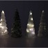 TWINKLE GREY MIX GLASS TREE LIGHTS ASS 9X22CM NM