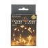 LED LIGHT CHAIN COPPER WIRE 80LED EXTRA WARM WHITE