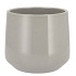 CERAMIC GREY STONE POT BERLIN 18X15,5CM