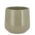 CERAMIC KIWI STONE POT ORCHID BERLIN 14X13,5CM