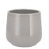 CERAMIC GREY STONE POT ORCHID BERLIN 14CM