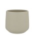 CERAMIC LIGHT KAKI POT BERLIN STRUCTURE 14CM