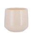 CERAMIC BEIGE STONE POT BERLIN 13CM