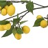 SILK LEMON BRANCH YELLOW 135CM NM