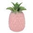 PINEAPPLE TROPICAL PINK VASE 23X23X33CM