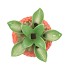 PINEAPPLE TROPICAL ORANGE VASE 18X18X28CM