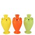 UTRECHT DUTCH ORANGE MIX VASE TULIP ASS 10X10X19CM