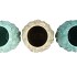 VIVE MINT MIX VASE SHELLS ASS 21X21X45CM