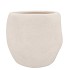 LISBOA WHITE POT 24X24X23CM