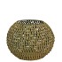 CASABLANCA GREEN T-LIGHT IRON 17X17X14CM