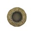 CASABLANCA GREEN T-LIGHT IRON 17X17X14CM
