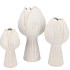 TULIP WHITE VASE TULIP 11X11X21CM NM