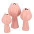 TULIP PINK VASE TULIP 17X17X32CM