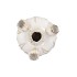 MARA WHITE VASE BOL TULIP 17X17X18CM NM